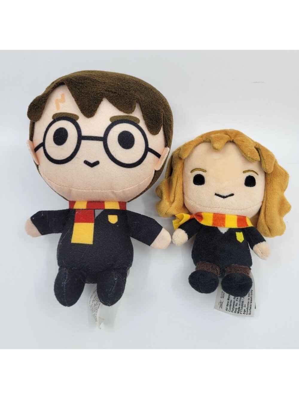 Harry Potter Plush Lot - Harry & Hermoine Soft Dolls Toys